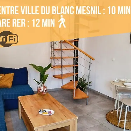Sibiti, Charmant 2 Pieces A 20 Minutes De Paris Le Blanc-Mesnil Exterior photo